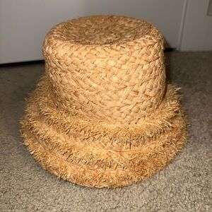 Target Tan Woven Straw Hat